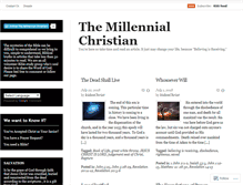 Tablet Screenshot of millennialchristian.com